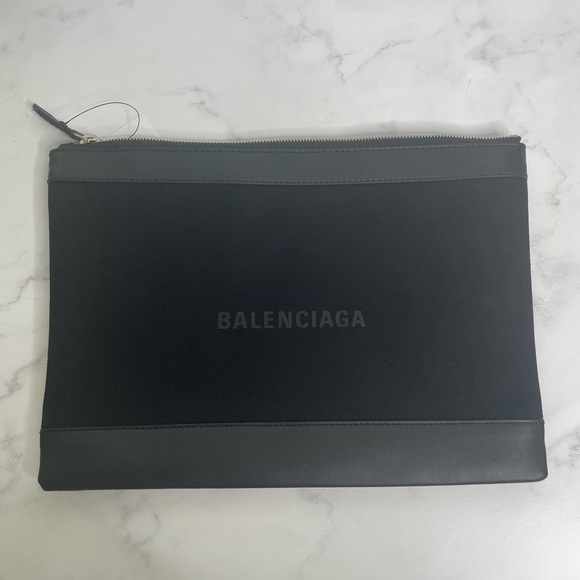 Balenciaga Clip M Pouch Document Case/Clutch Bag - Picture 5 of 13